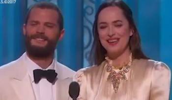 Dakota Johnson postawiła Jamiego Dornana w bardzo niezręcznej sytuacji