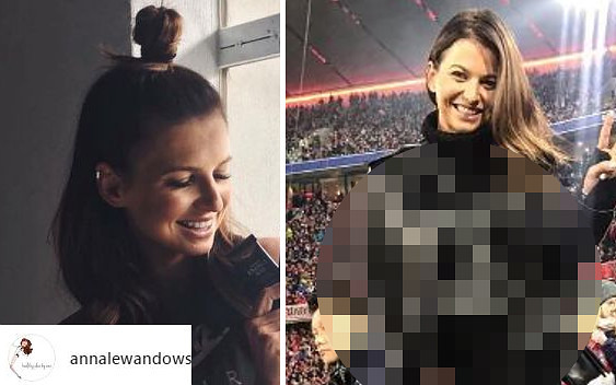 Najnowsza stylizacja Anny Lewandowskiej WYMIATA (Instagram)