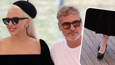 Lady Gaga w totalnej klasyce na Festiwalu Filmowym w Wenecji. Tym samym potwierdza zaręczyny!