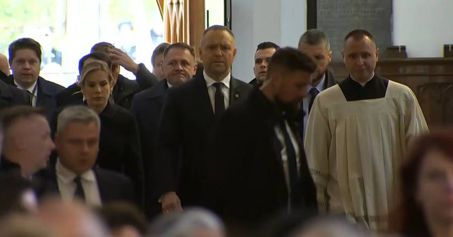 Pogrzeb Łukasza Litewki, fot. YouTube.com