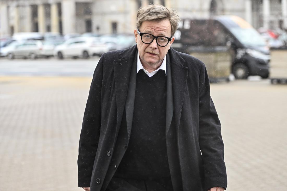 Olaf Lubaszenko załamał się na pogrzebie ojca, fot. AKPA