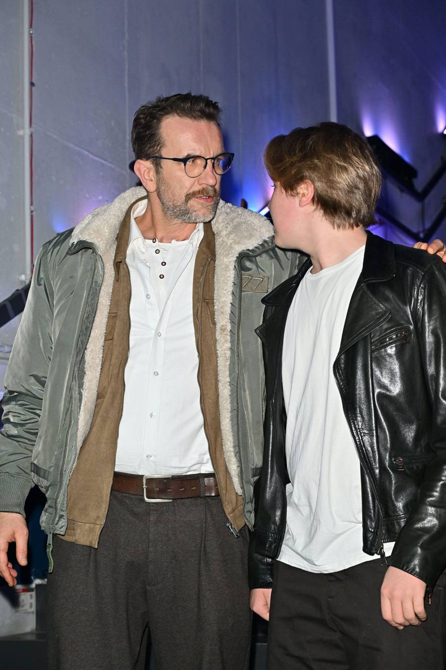 Tomasz Kot z synem Leonem, fot. KAPiF