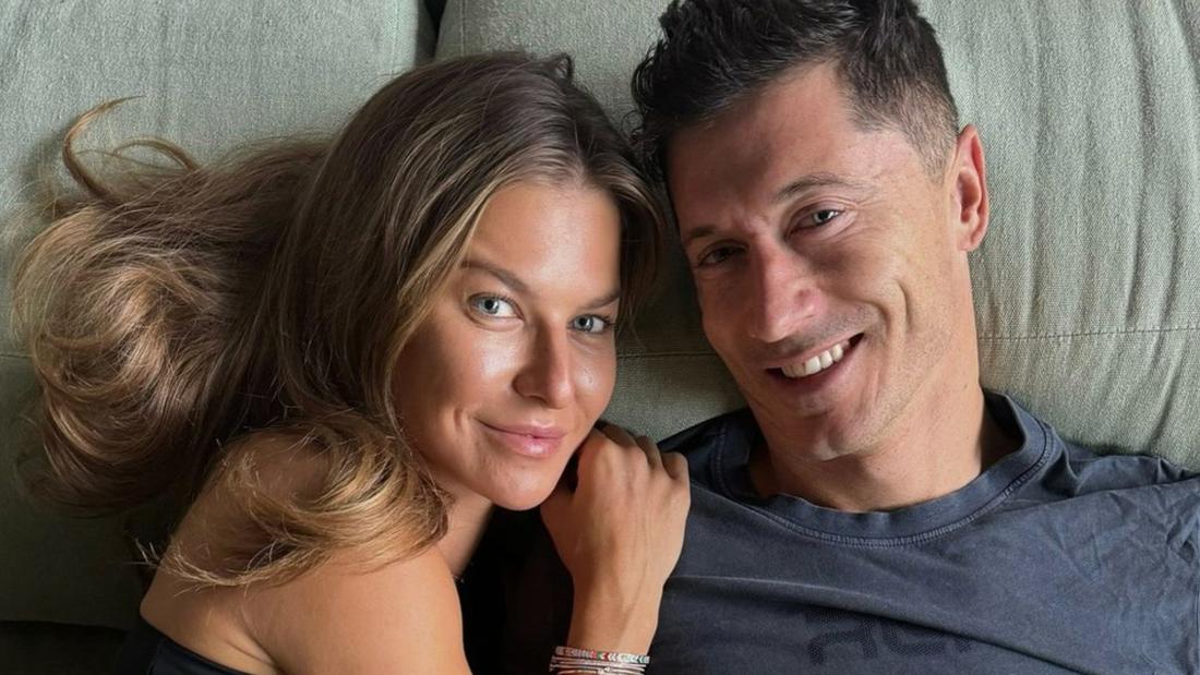 Robert Lewandowski, Anna Lewandowska, fot. Instagram