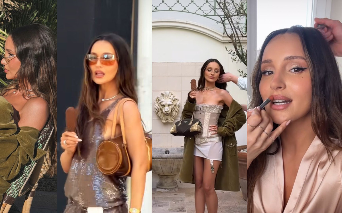 Marina Łuczenko-Szczęsna zachwyciła w Cannes. Postawiła na błyszczącą mini