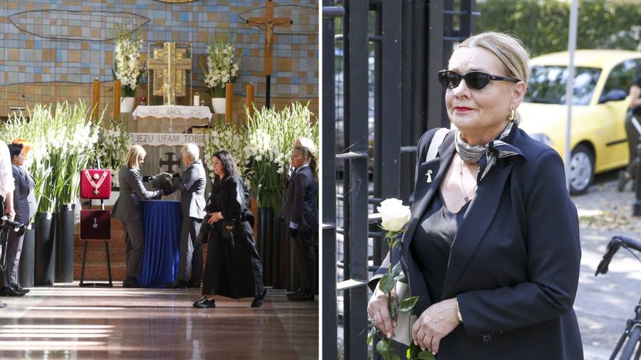 Małgorzata Ostrowska-Królikowska na pogrzebie Stanisława Soyki. Miała przy sobie tylko jedną rzecz…