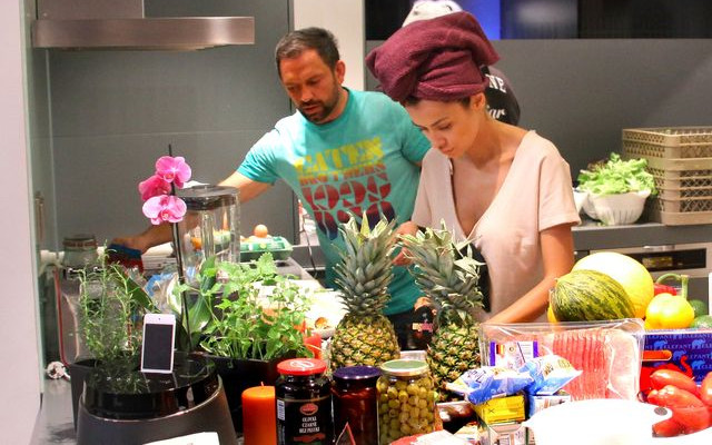 Natalia Siwiec na planie zdjęciowym reality-show