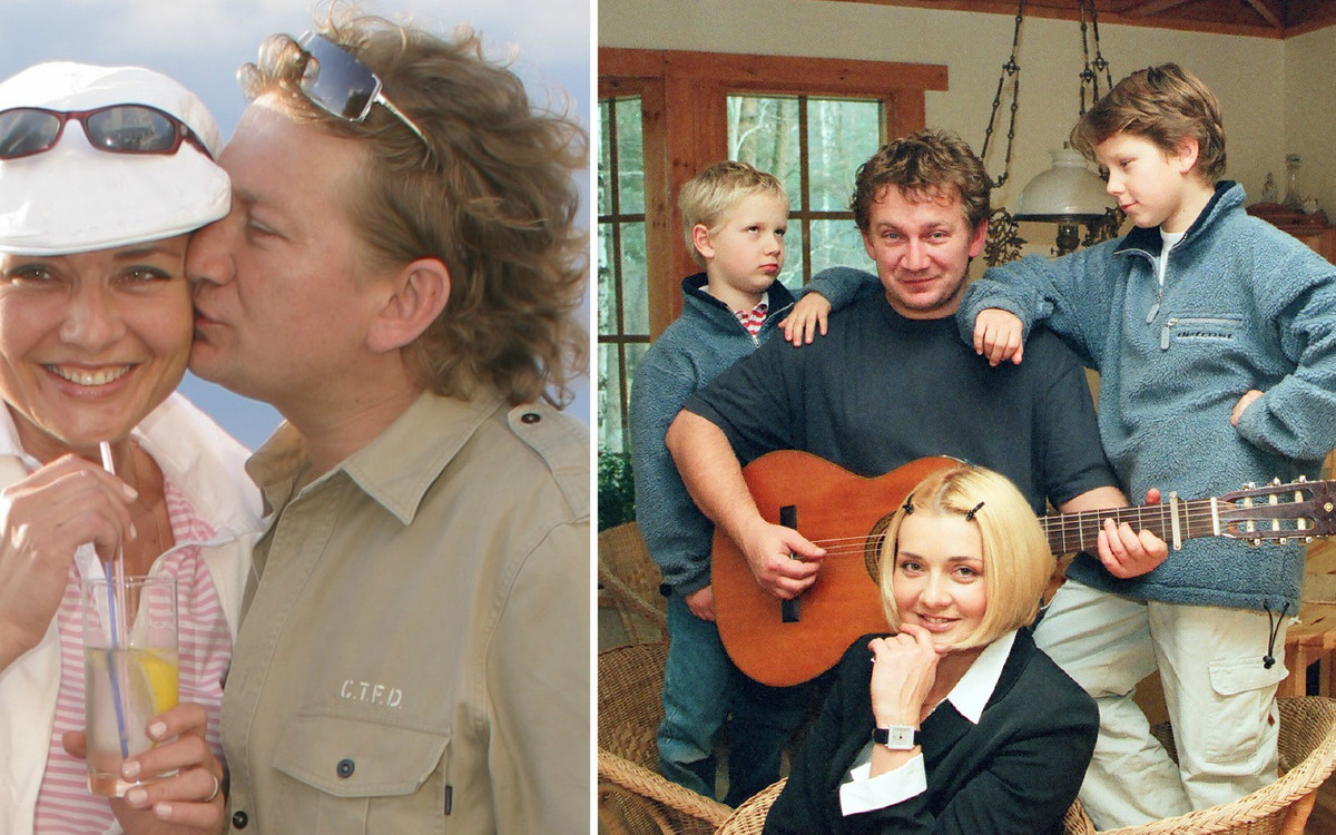 Paweł Królikowski na starych zdjęciach z ukochaną żoną i piątką dzieci. Niezwykła rodzina!