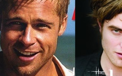 Brad Pitt bardziej seksowny niż Robert Pattinson