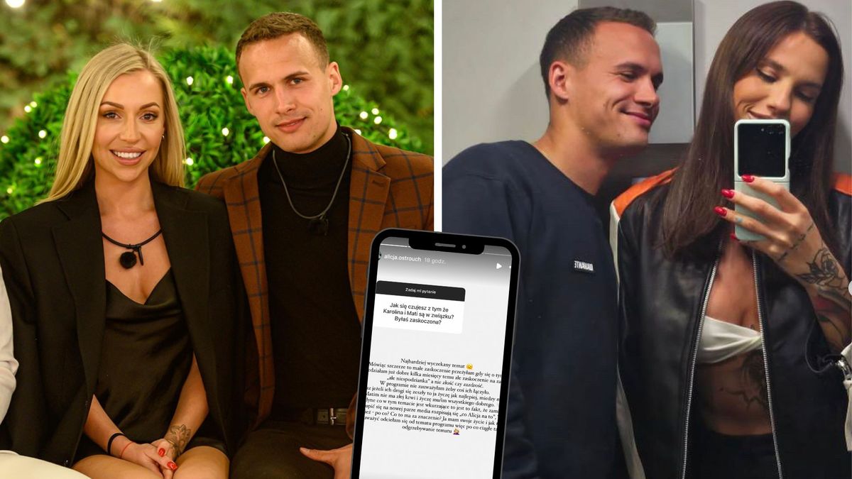 Alicja z "Love Island" o związku Karoliny Gilon i Mateusza