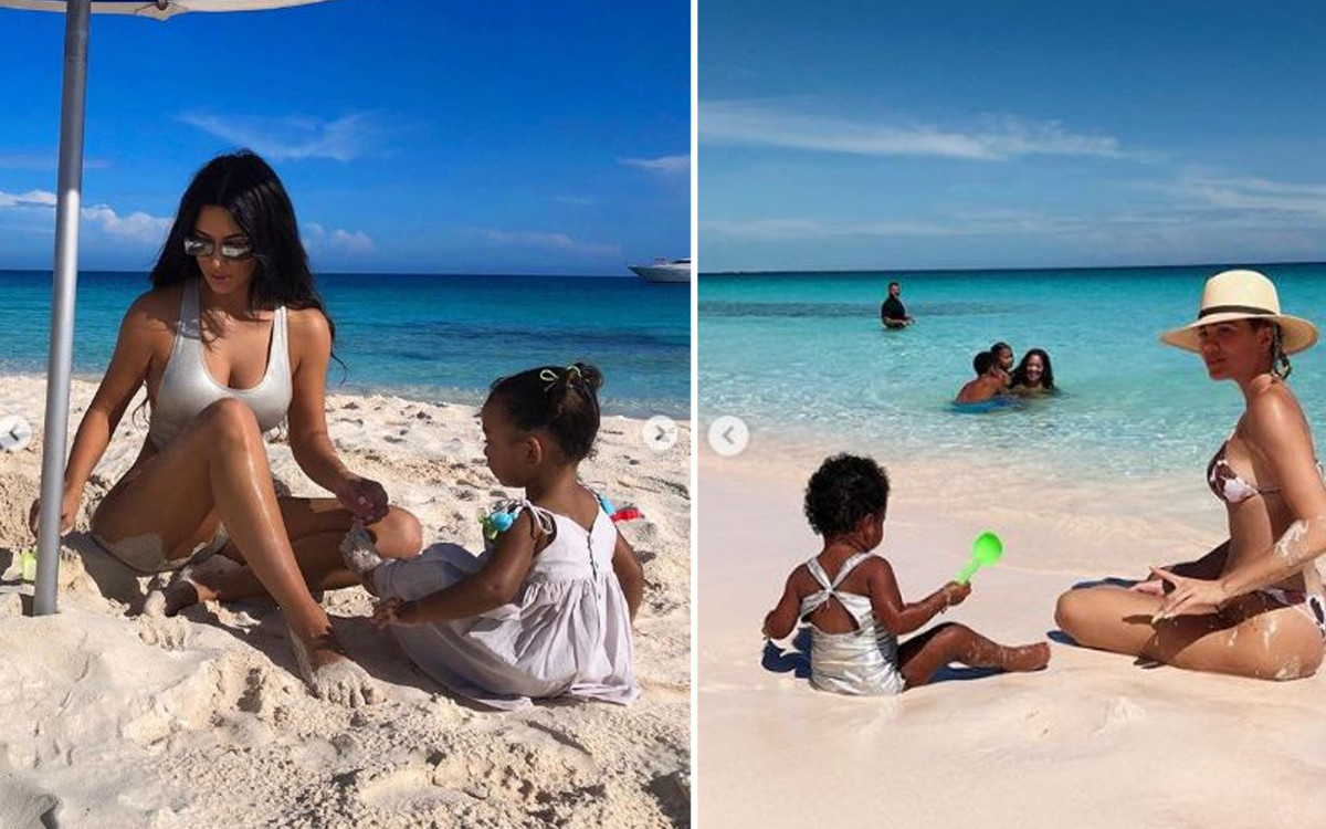 Fani twierdzą, że Khloe wygląda w bikini LEPIEJ od swojej siostry Kim