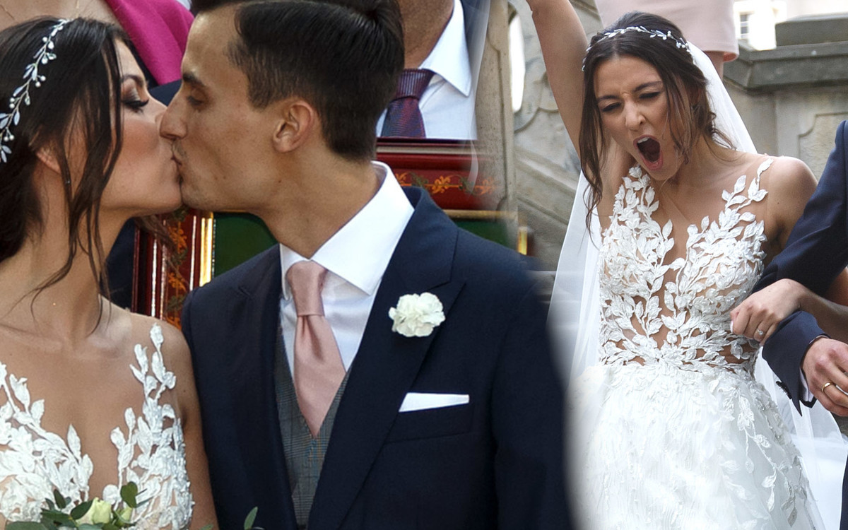 Maciej Kot i Agnieszka Lewkowicz wzięli ŚLUB. Panna Młoda wyglądała bajecznie (ZDJĘCIA)