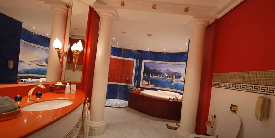 Książulo przetestował najbardziej luksusowy hotel świata za 20 tys. zł! Wnętrza przyprawiają o zawrót głowy (FOTO)