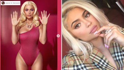 Kylie Jenner na Halloween przebrała się za lalkę Barbie (ZDJĘCIA)