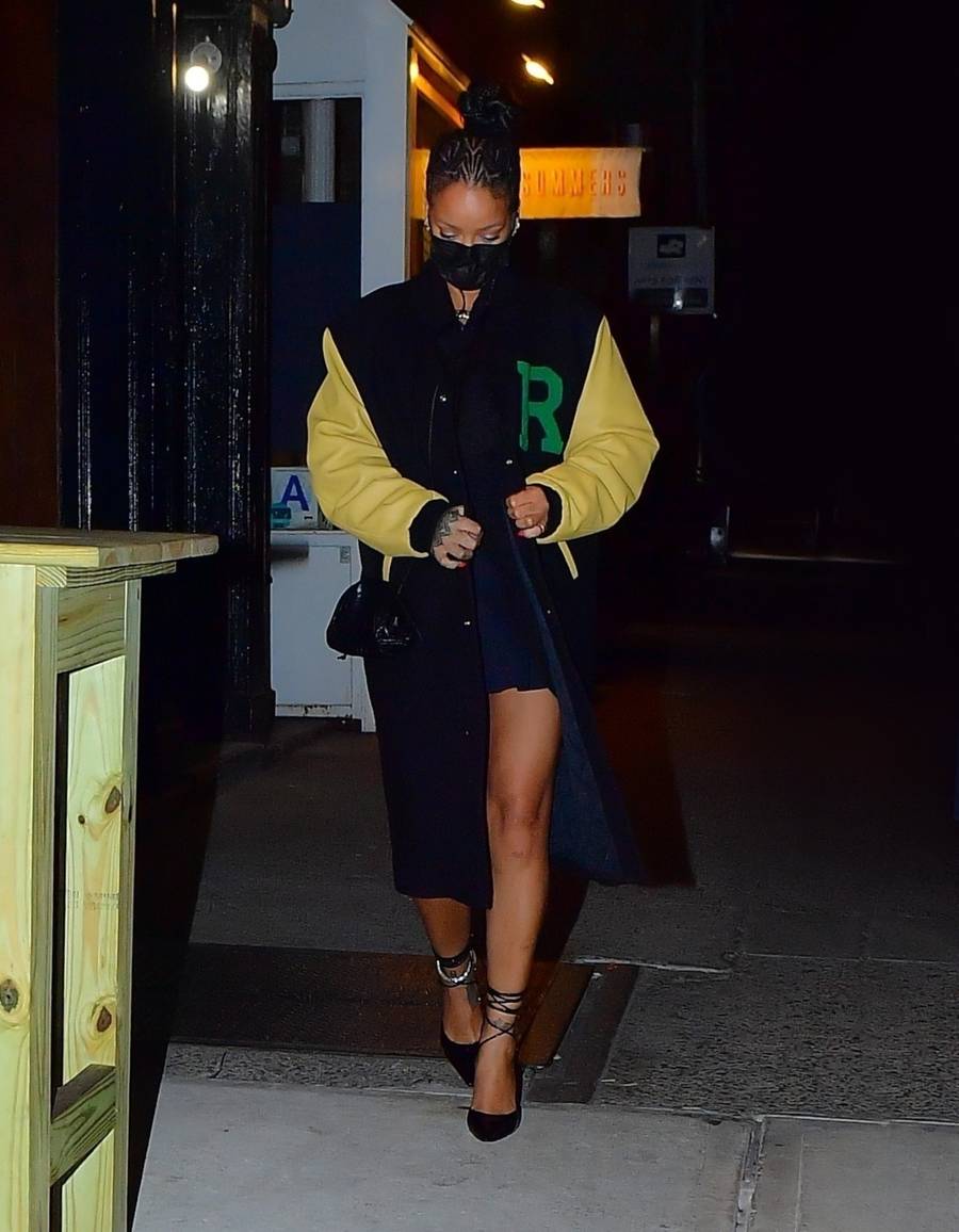 OMG! Stylowa Rihanna na kolacji z A$AP Rockym. Złamała ważny zakaz