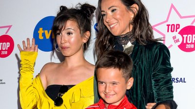 Kasia Kowalska z DZIEĆMI na ściance. Jej córka kradnie SHOW (ZDJĘCIA)