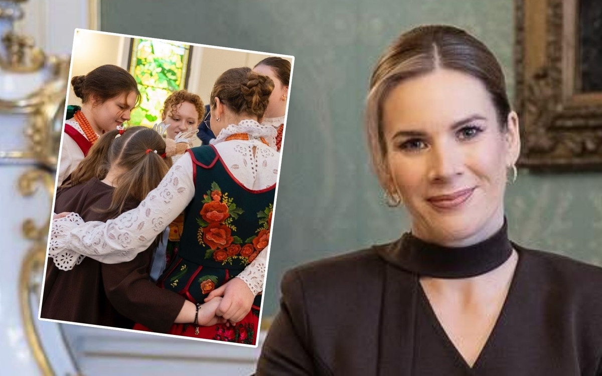 Nawrocka ruszyła w tany, ale całe show skradła jej córka. Kasia nagle zrobiła coś takiego