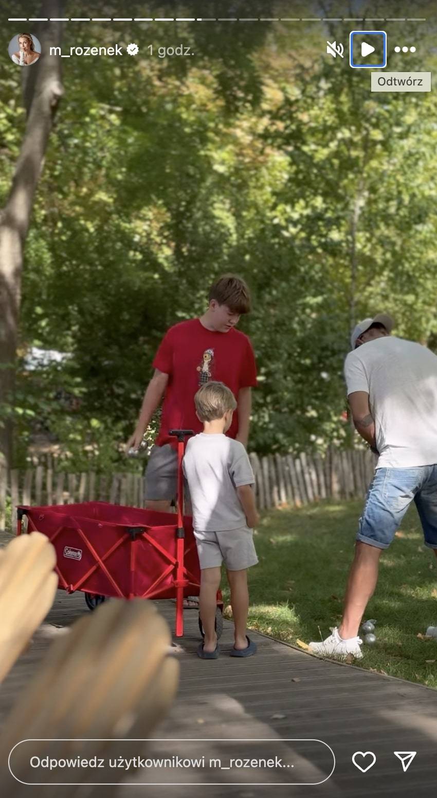 Zmęczona Małgorzata Rozenek nadaje z PARYSKIEGO kempingu z rodziną! “Nie są to luksusowe warunki” (FOTO)