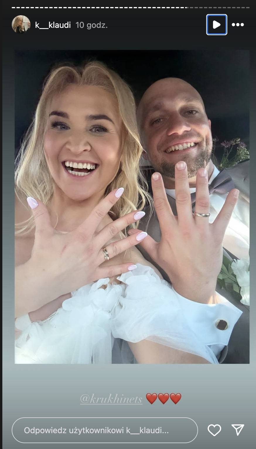 Bajkowy ślub Klaudii i Valentyna z „Rolnik szuka żony”! Fajerwerki, złote akcenty i telefon z życzeniami (FOTO)