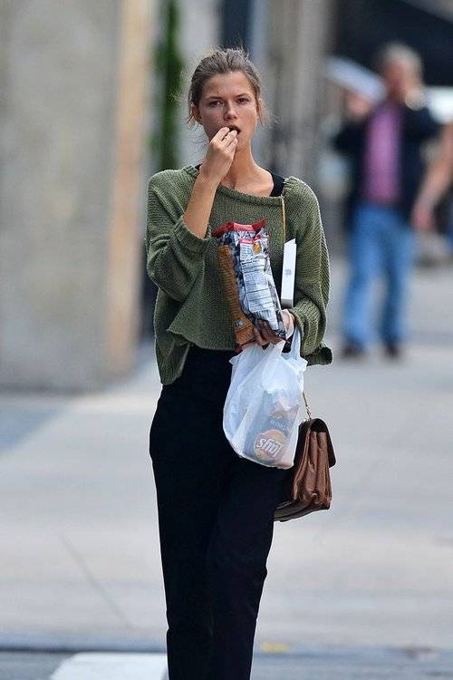 Kasia Struss na ulicach Nowego Jorku