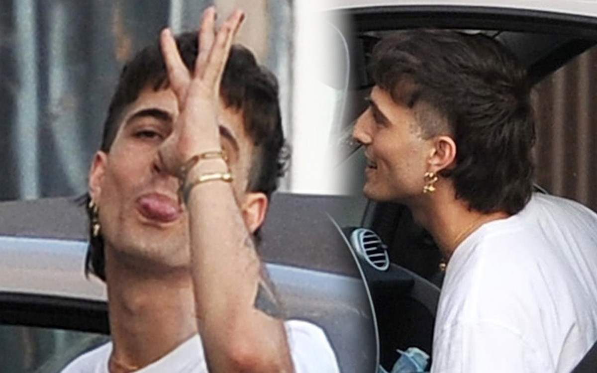 Maneskin przyłapany w Rzymie. Patrzcie, jakim Damiano jeździ DZIWNYM samochodem