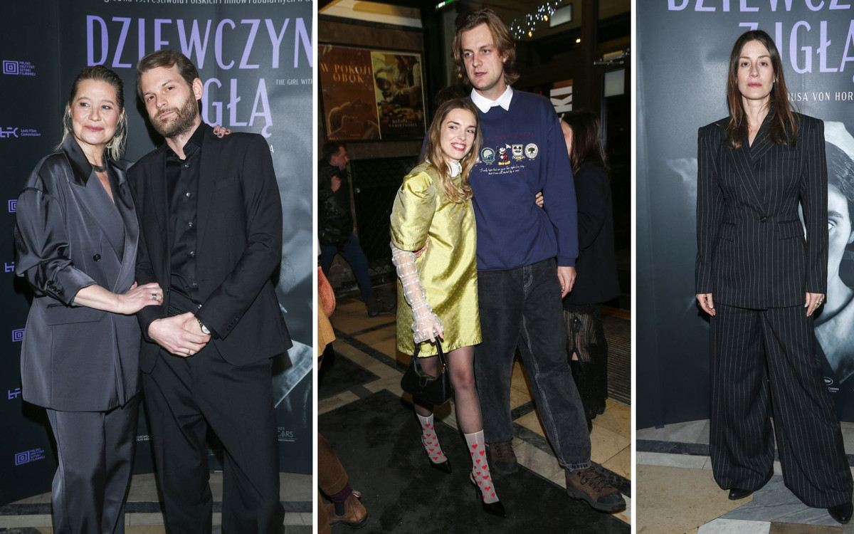 Premiera filmu “Dziewczyna z igłą”. Poważna Maja Ostaszewska i wielu zagranicznych aktorów…