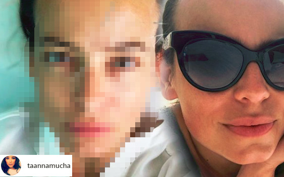 Anna Mucha BEZ MAKIJAŻU chce być jak Agnieszka Szulim?