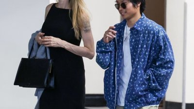 Angelina Jolie sfotografowana z 20-letnim Paxem. Matka i syn poszli na lunch w ultra drogiej knajpie