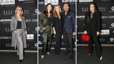 Wernisaż Karoliny Woźniak. Maria Niklińska, Agata Załęcka, Tomasz Iwan, Anna Głogowska…