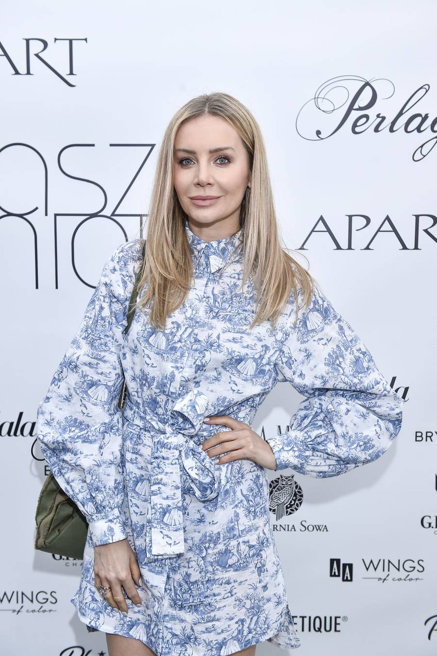 Agnieszka Woźniak-Starak na ściance