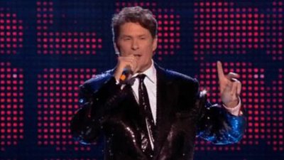 David Hasselhoff był pijany na MTV EMA! (VIDEO)
