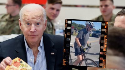 Joe Biden spadł z roweru. Internet nie zawodzi, śmiechów jest bez końca