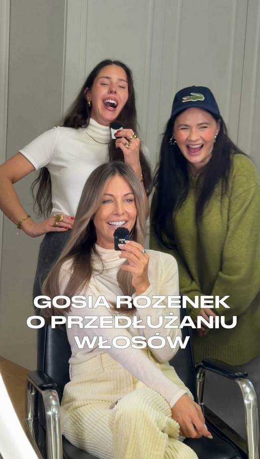 Małgorzata Rozenek-Majdan zakłada doczepy, fot. Instagram