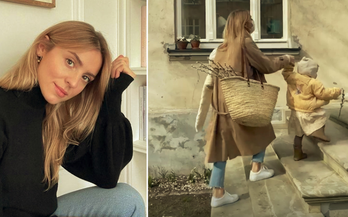 Katarzyna Tusk pokazała wiosenną stylizację córki. Jak z reklamy!