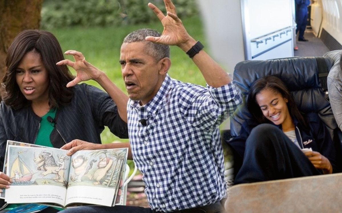 OMG! Fotograf Białego Domu wydał książkę z INTYMNYMI zdjęciami rodziny OBAMÓW