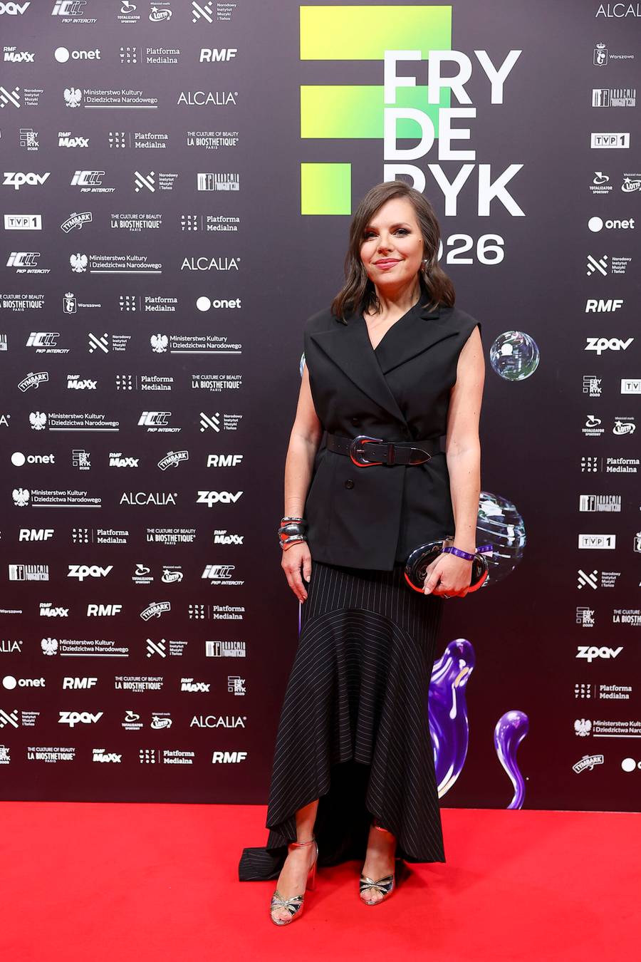 Aleksandra Kwaśniewska na Gali Muzyki Rozrywkowej Fryderyk Festiwal 2026, fot. AKPA