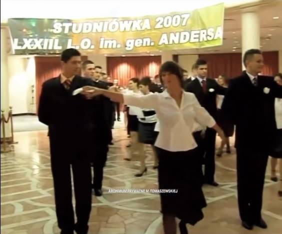 Studniówka Małgorzaty Tomaszewskiej i Roberta Lewandowskiego, fot. Instagram