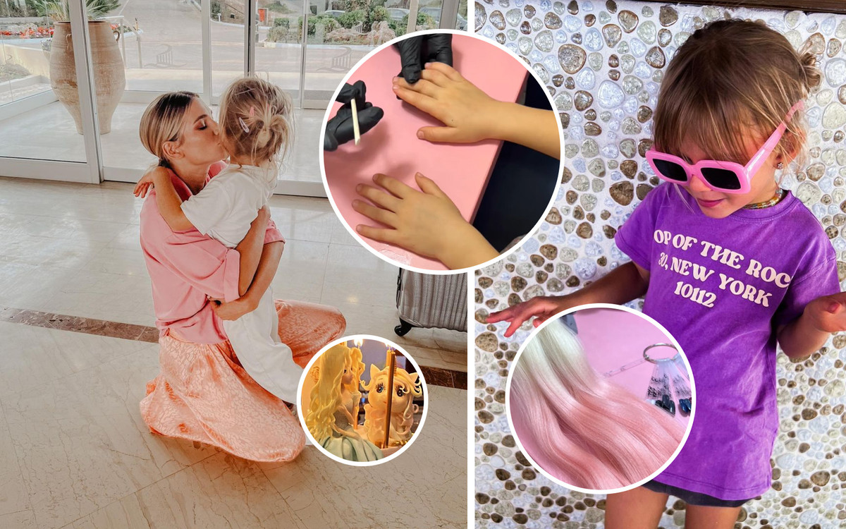 Maja Bohosiewicz świętuje urodziny córki: Wymyślna fryzura 5-latki, manicure i tort W KSZTAŁCIE ZAMKU!