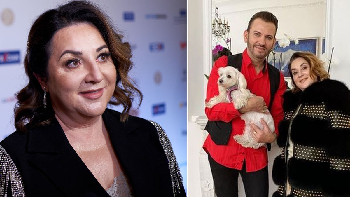 Danuta Martyniuk w futrze