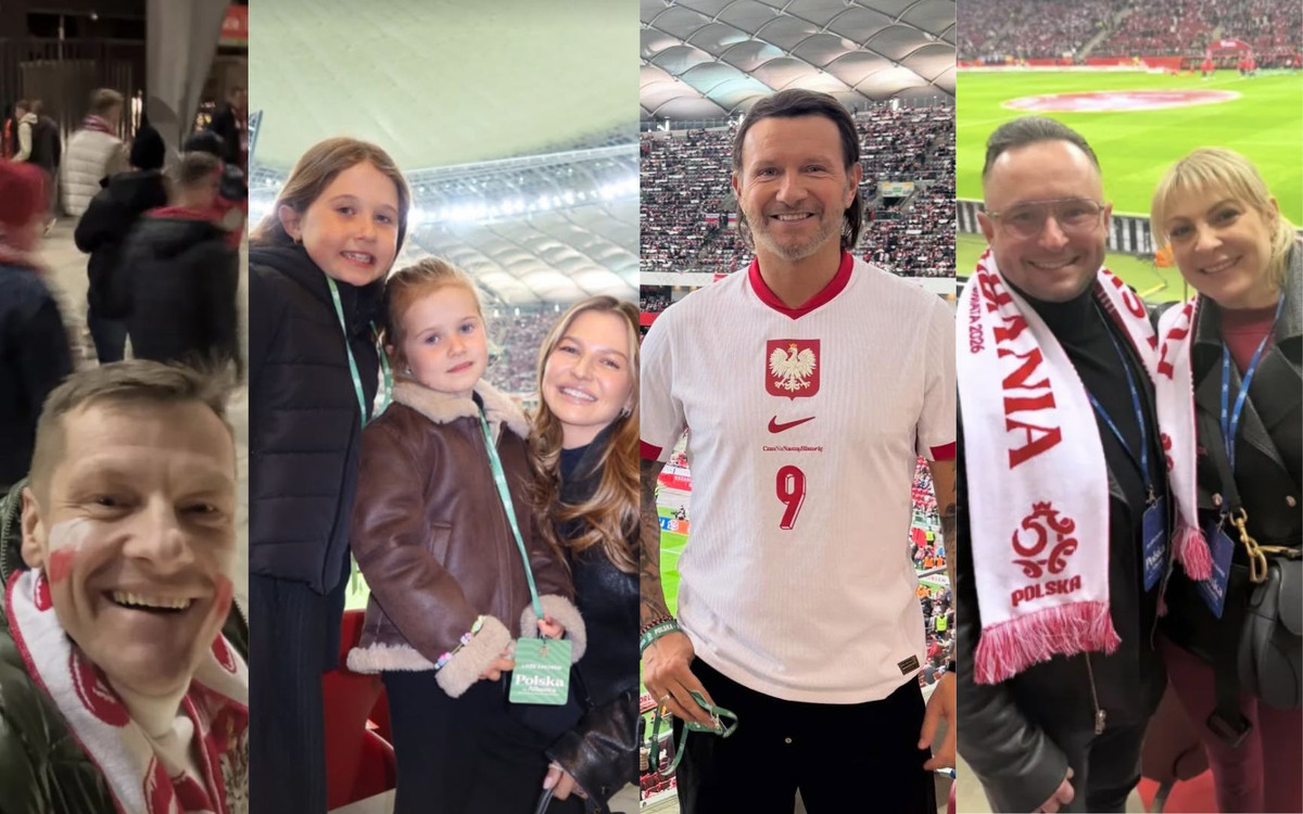 Znani kibicują Polakom. Janiak, Malinowska, Narożna, Lewandowska