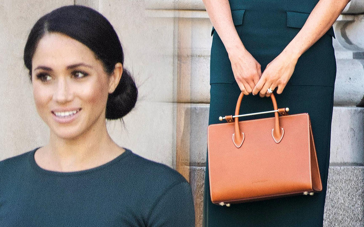 Meghan Markle w ołówkowej sukience w Dublinie (ZDJĘCIA)