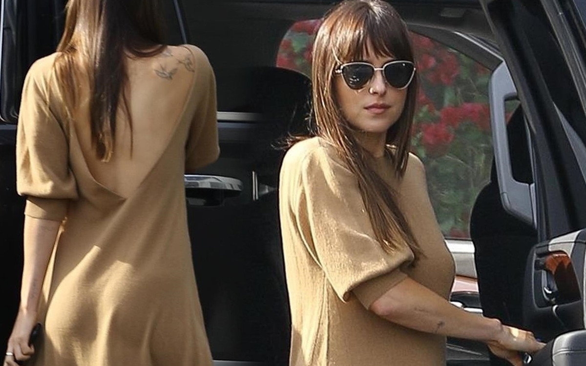 Dakota Johnson w seksownej sukience – wygląda rewelacyjnie (ZDJĘCIA)