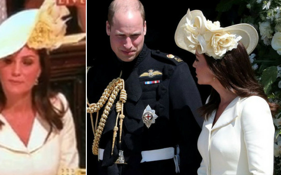 Kate Middleton wykonała okropny GEST na ślubie Meghan i księcia Harry’ego!