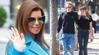 Edyta Górniak przytula Miley Cyrus – polska diva spotkała się z amerykańską gwiazdą i jej chłopakiem (Instagram)