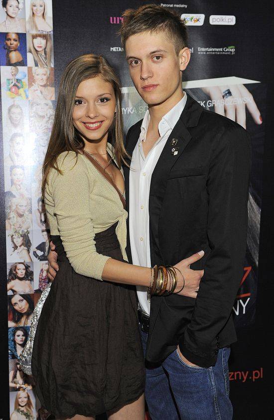 Klaudia Halejcio na starych zdjęciach