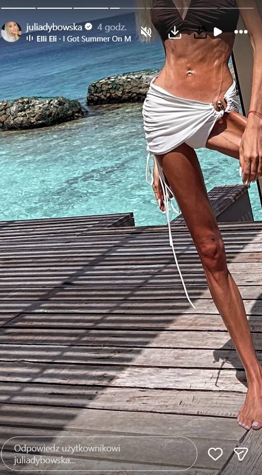 Julia Dybowska, fot. Instagram