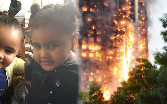 DRAMATYCZNE nagrania z wnętrza płonącego budynku w Londynie