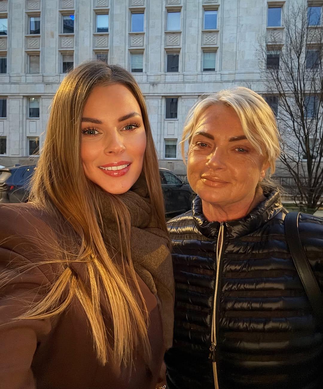 Małgorzata Tomaszewska z mamą, fot. Instagram