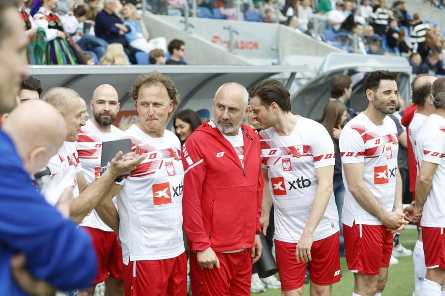 Mecz TVP kontra Artyści dla Fundacji TVP, fot. AKPA