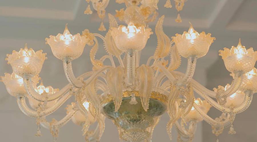 Książę Lubomirski wystroił pałac na Wielkanoc, fot. TVN