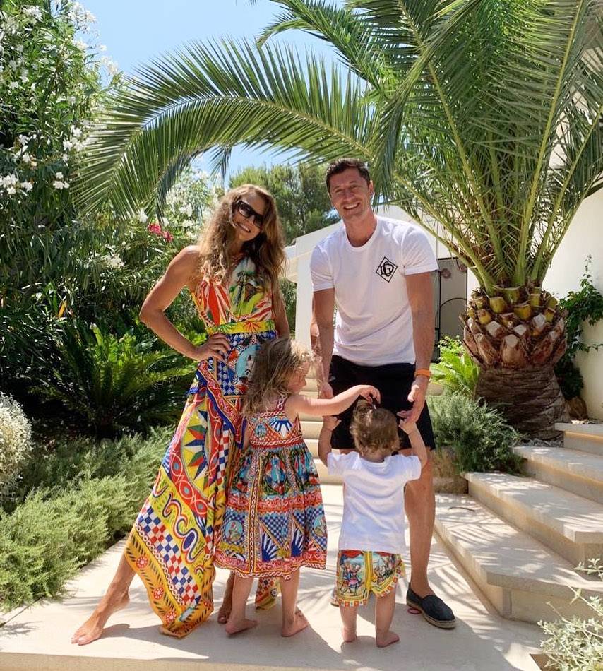 Robert Lewandowski, Anna Lewandowska, fot. Instagram